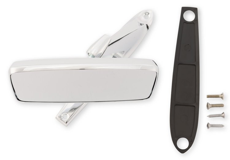 Non-Remote Square Door Mirror 1967-1979 Ford Bronco