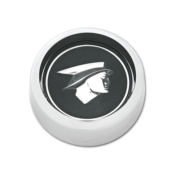C7WY-1130-BK Cougar Magnum 500 Wheel Hub Cap Set, Black