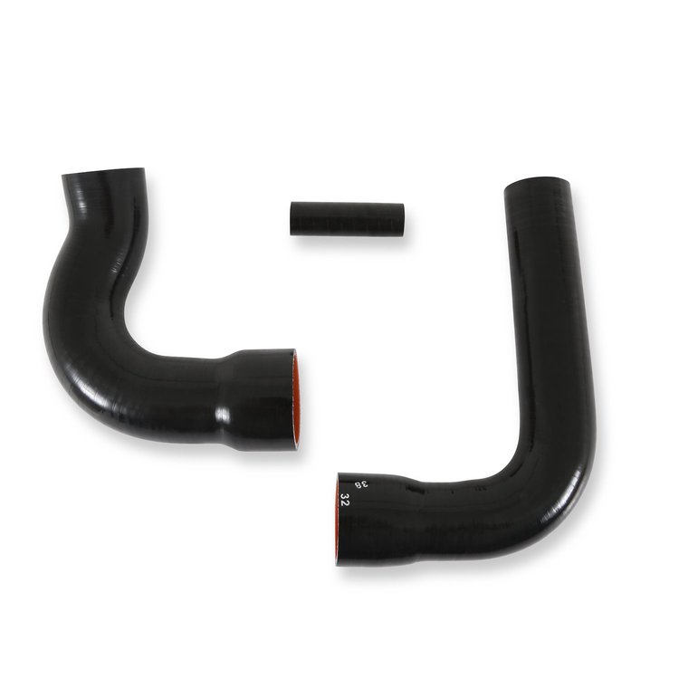 C7ZE-8260-86-BK Radiator Hose Set Black Silicone