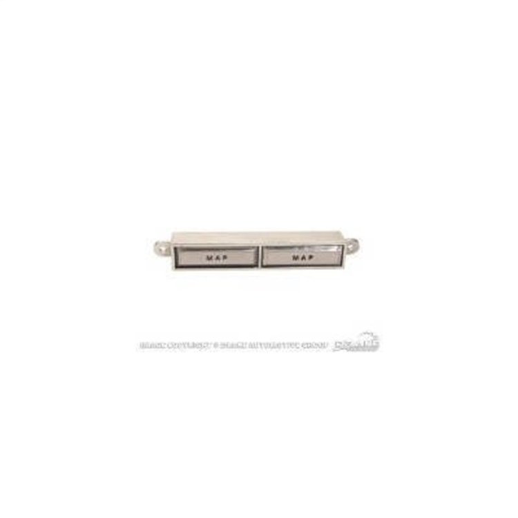 Overhead Console Map Light Buttons 1967-1968 Ford Mustang