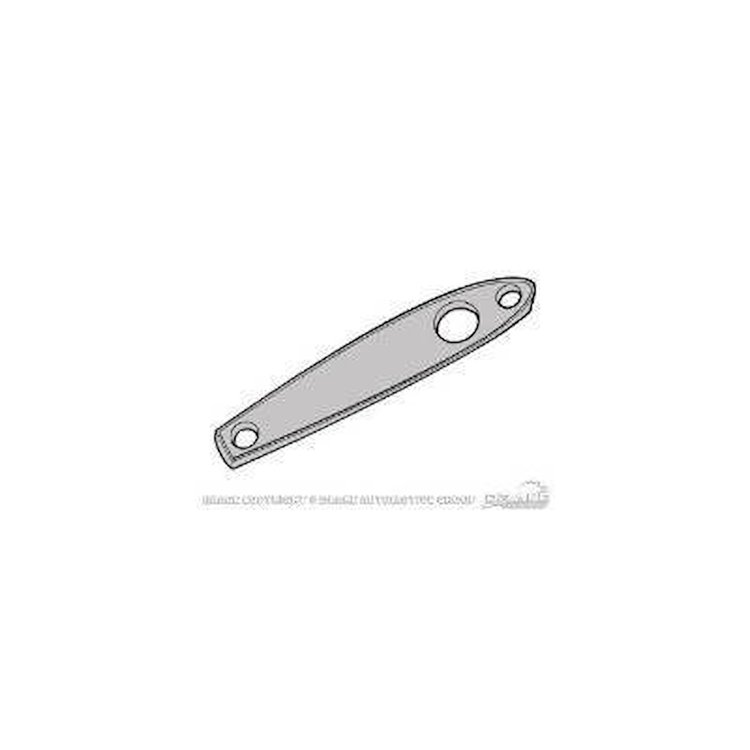 Non-Remote Door Mirror Mounting Pad 1967-1968 Ford Mustang