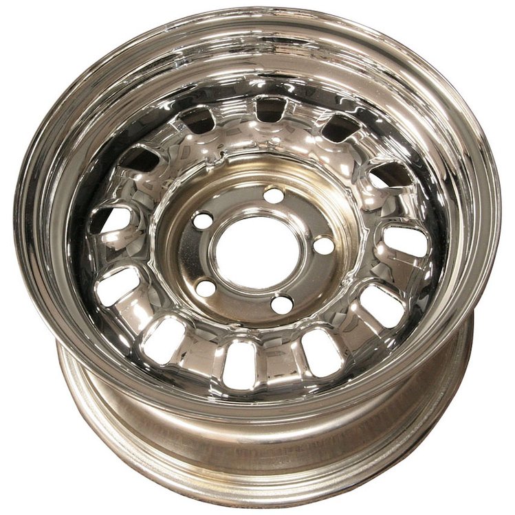 C8OZ Styled Steel Chrome Wheel [Size: 14" x 7"]