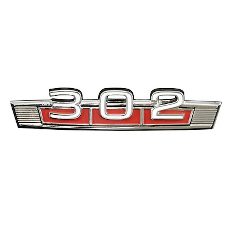 C8OZ-16228-B Fender Emblem, Bronco 302, Concours