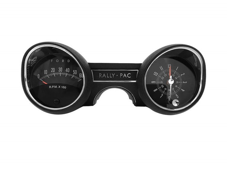 GAUGES FORD RALLY 6K BLK