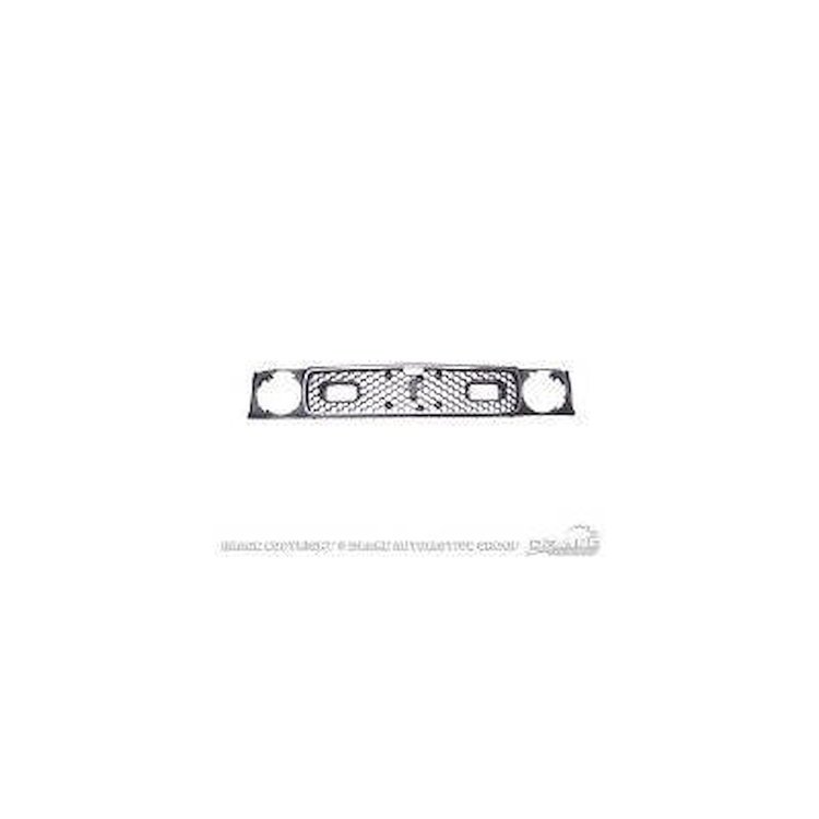 D1ZZ-8200-C 71-72 Mach 1 Grille (with Stainless Moldings)