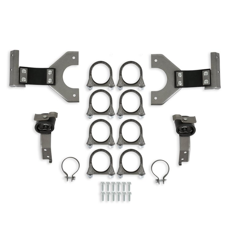 D1ZZ-5257-2HMK 1971-73 Mustang Exhaust Hanger Kit Dual Exhaust Mount Kit 2.25 In.