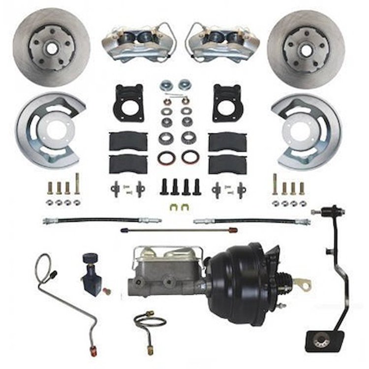 DBC-A133-M 1970 Disc Brake Conversion Kit With Manual Transmissions