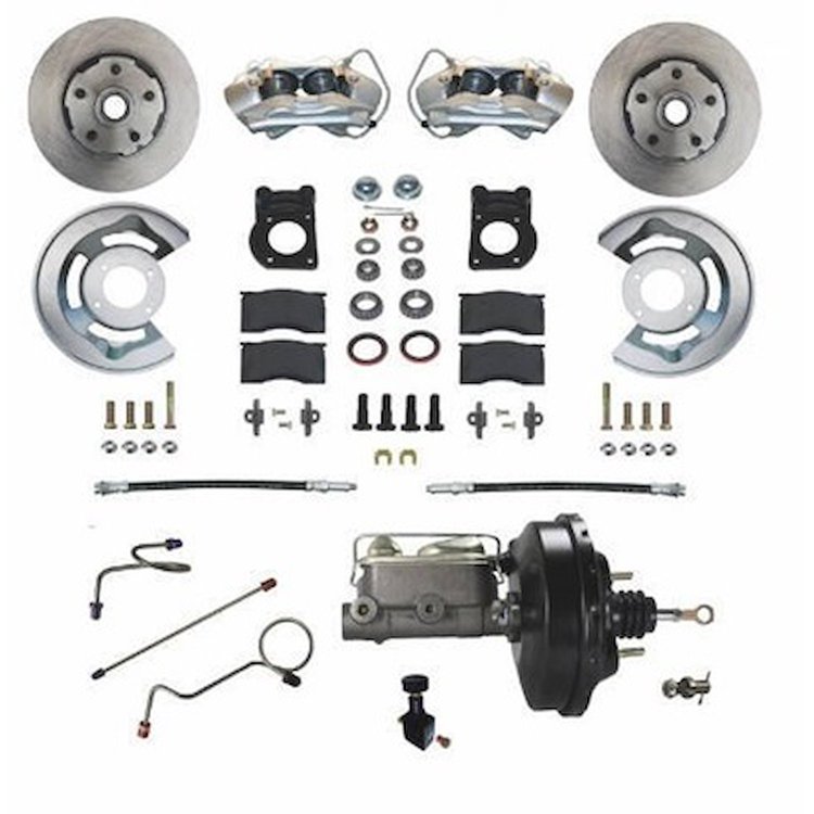 DBC-A134-A 1971-73 Power Disc Brake Conversion Kit Withautomatic Transmissions