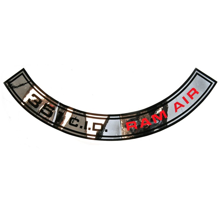 Air Cleaner Decal 1969-1970 Shelby Mustang