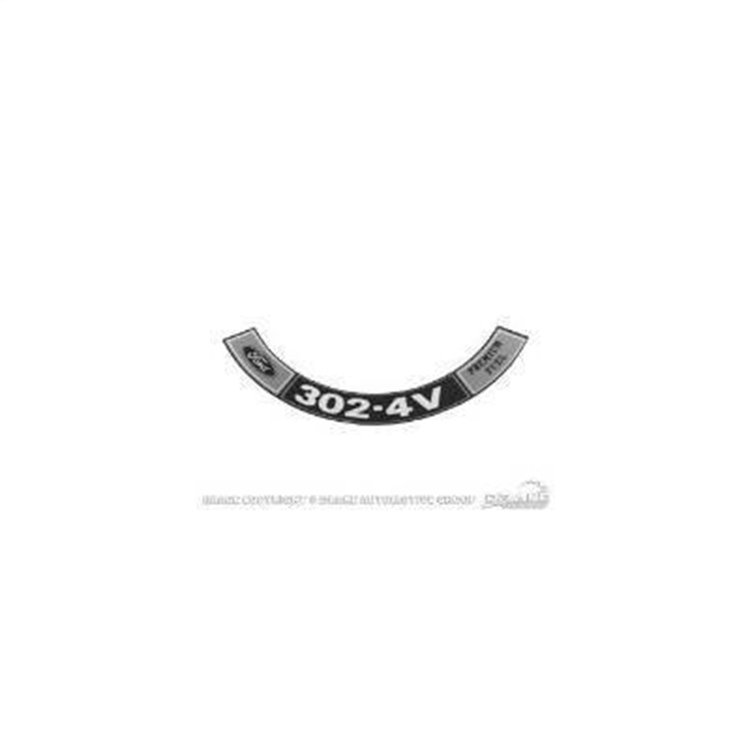 Air Cleaner Decal 1970-1971 Ford Mustang