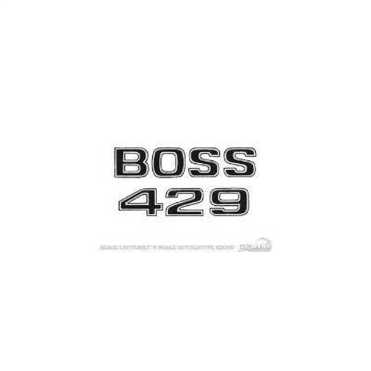 69-70 BOSS 429 FENDER DEC