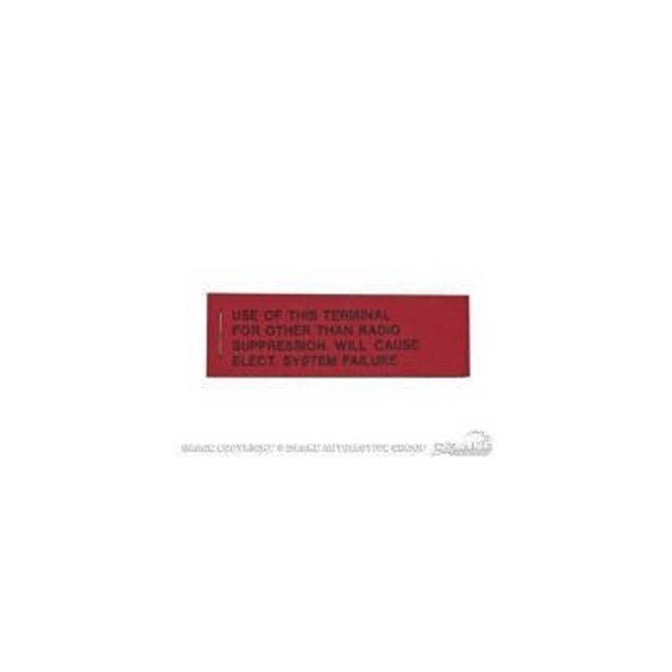 VOLTAGE REGULATOR WARNING