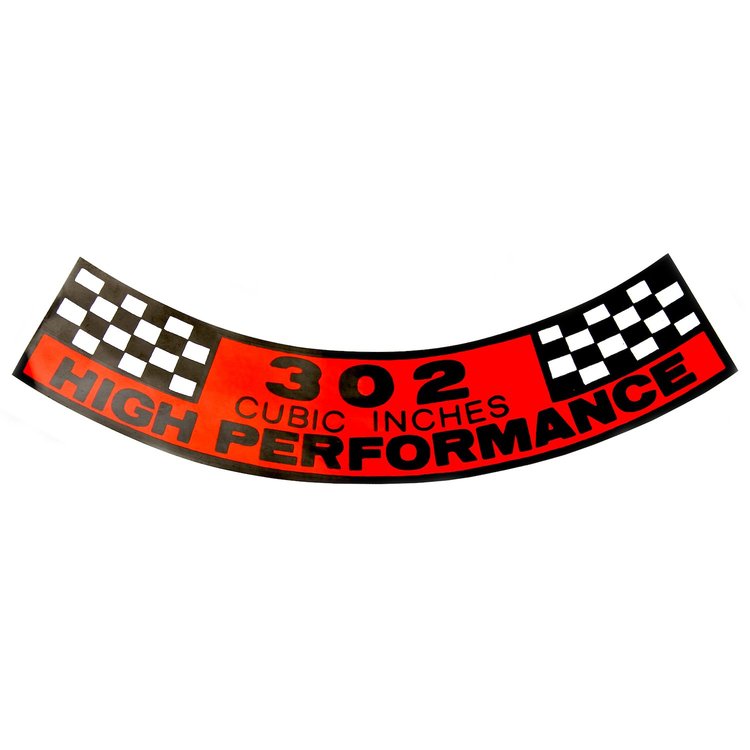 Air Cleaner Decal 1968-1969 Ford Mustang