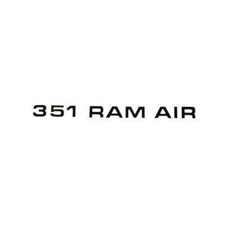 71-72 351 RAM AIR HOOD DE