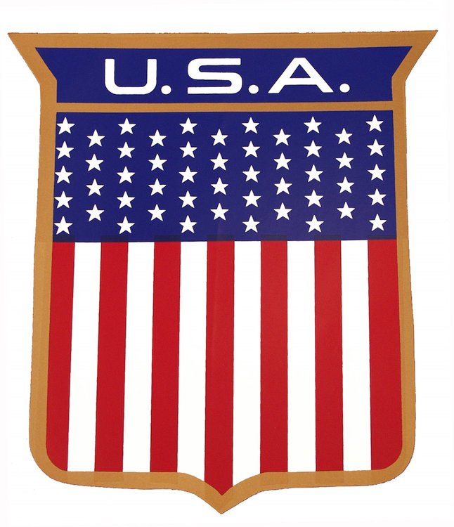 U.S.A. BODY SHIELD DECAL