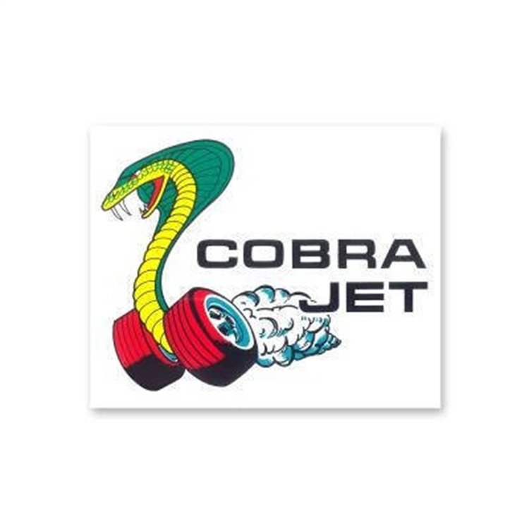 COBRA-JET WINDOW DECAL