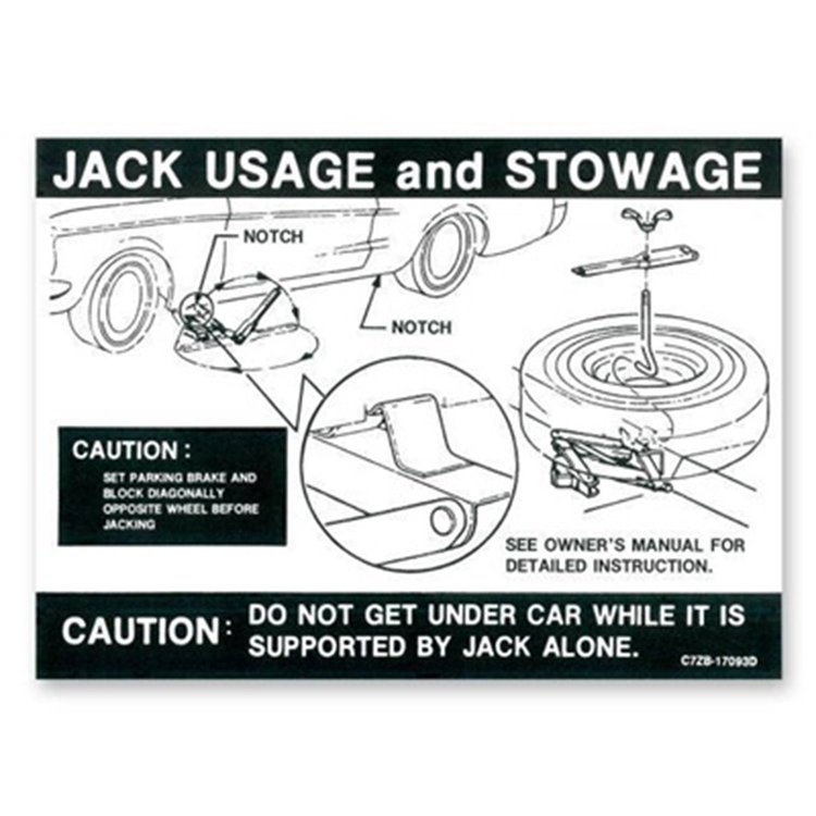 JACK INSTRUCTIONS LATE 19