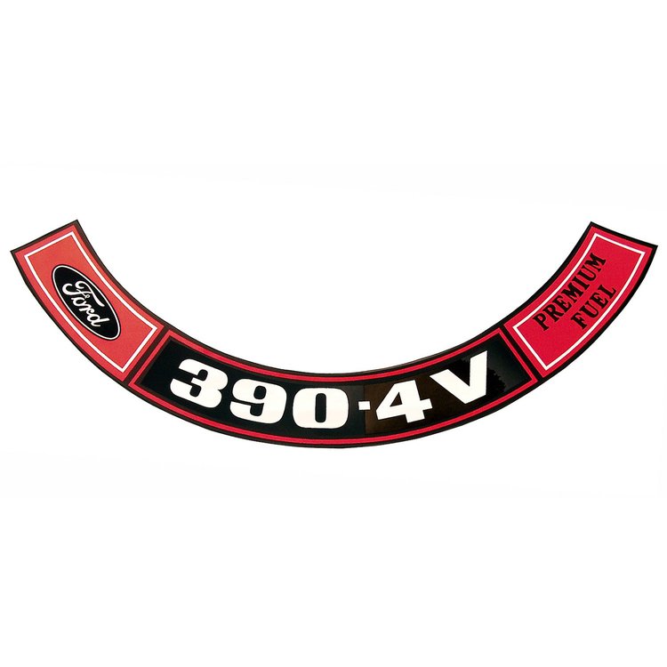Air Cleaner Decal 1970-1971 Ford Mustang