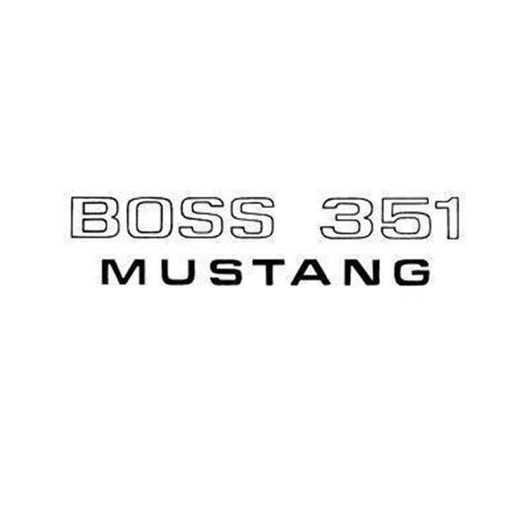 1971 BOSS 351 FENDER DECA