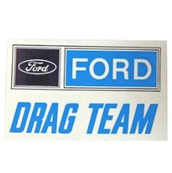 5 FORD DRAG TEAM DECAL