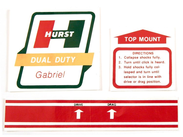 69-70 HURST DRAG SHOCK DE