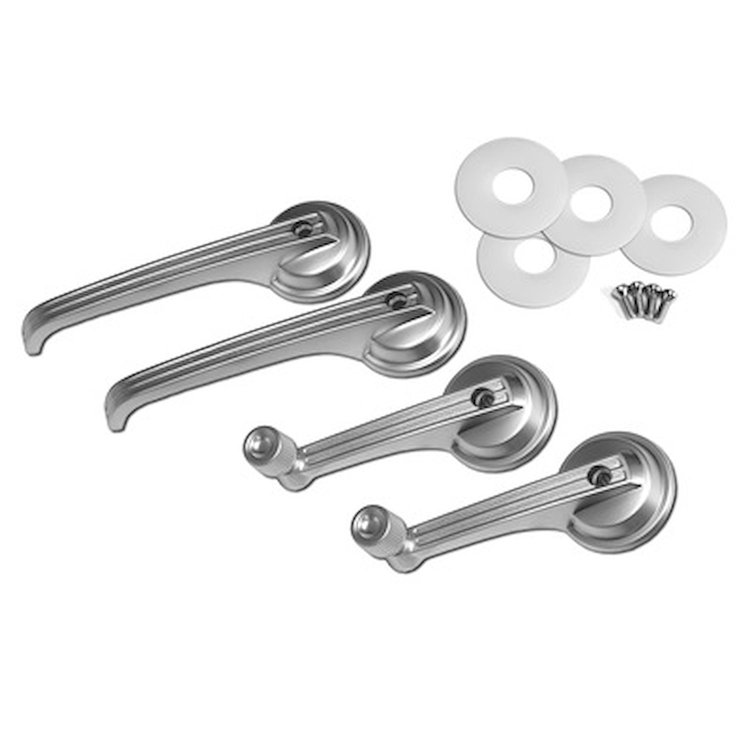 Interior Door Handle & Window Crank Kit Late 1965-1967 Ford Mustang Fastback