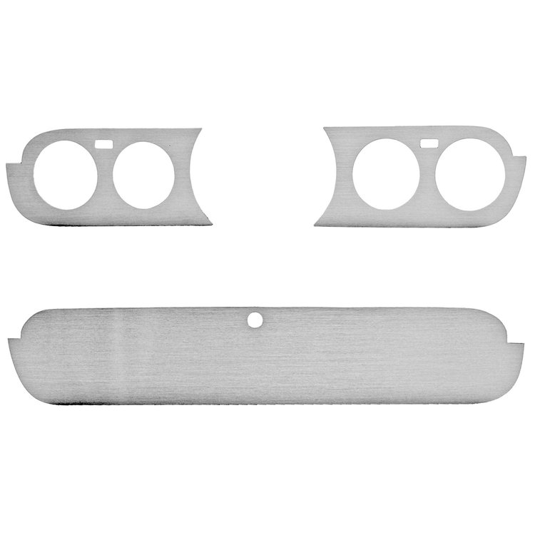 Instrument Bezel & Glove Box Cover Inserts 1965-1966 Ford Mustang