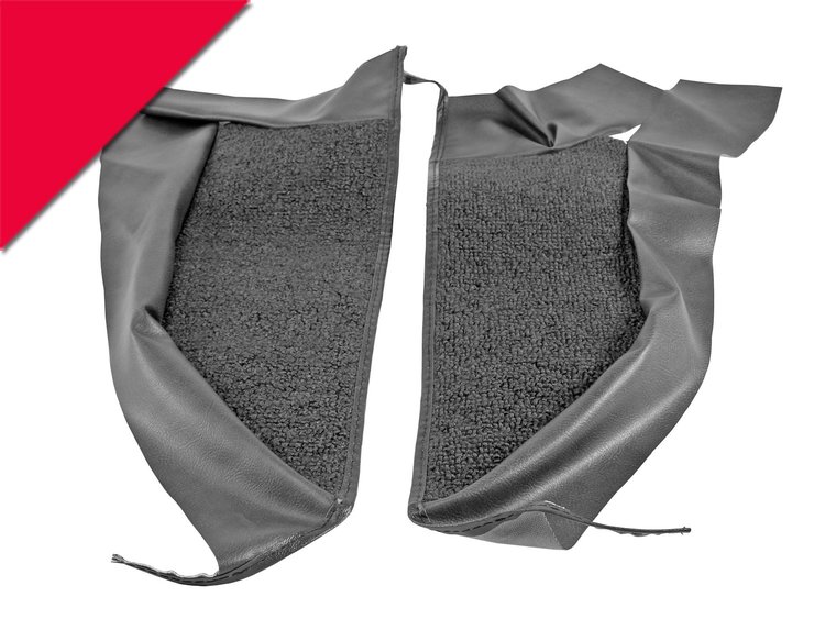 Kick Panel Carpet Kit 1965-1966 Ford Mustang Coupe & Fastback