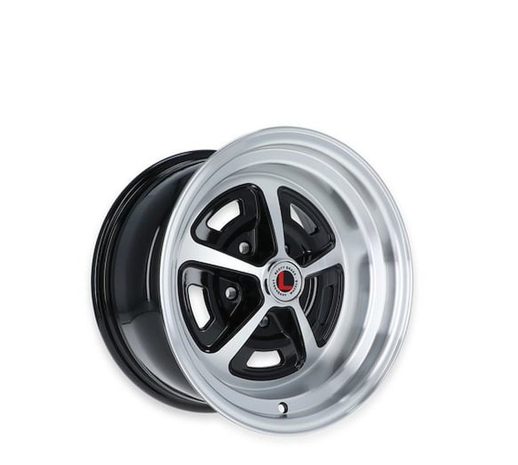 LW50-50854A Magnum 500 Wheel [Size: 15"x8"] Gloss Black/Machined Finish