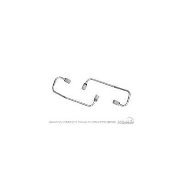 Disc Brake Caliper Cross Over Lines 1965-1967 Ford Mustang
