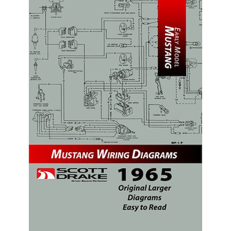 Pro Wiring Diagram Manual for 1965 Ford Mustang