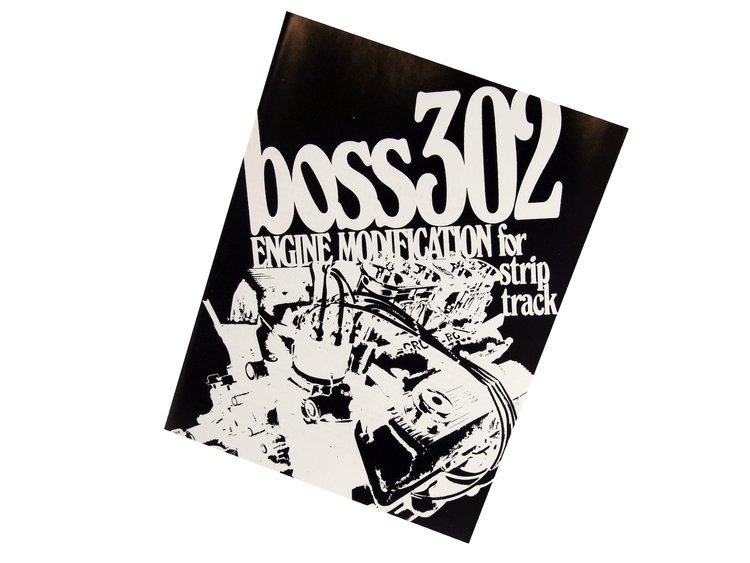 Engine Modifications Manual for 1969-1970 Ford Mustang BOSS 302