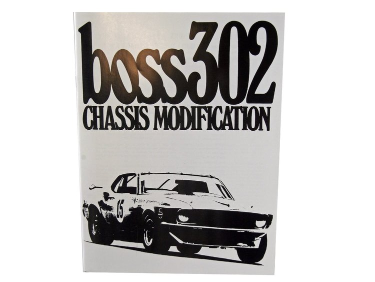 Chassis Modifications Manual for 1969-1970 Ford Mustang BOSS 302