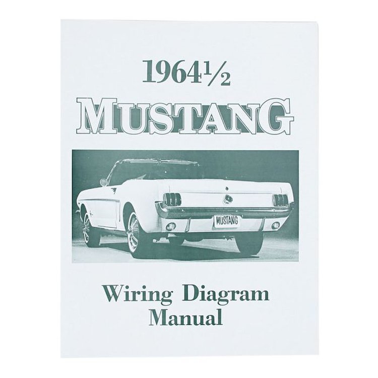 Wiring Diagram Manual for 1964 1/2 Ford Mustang