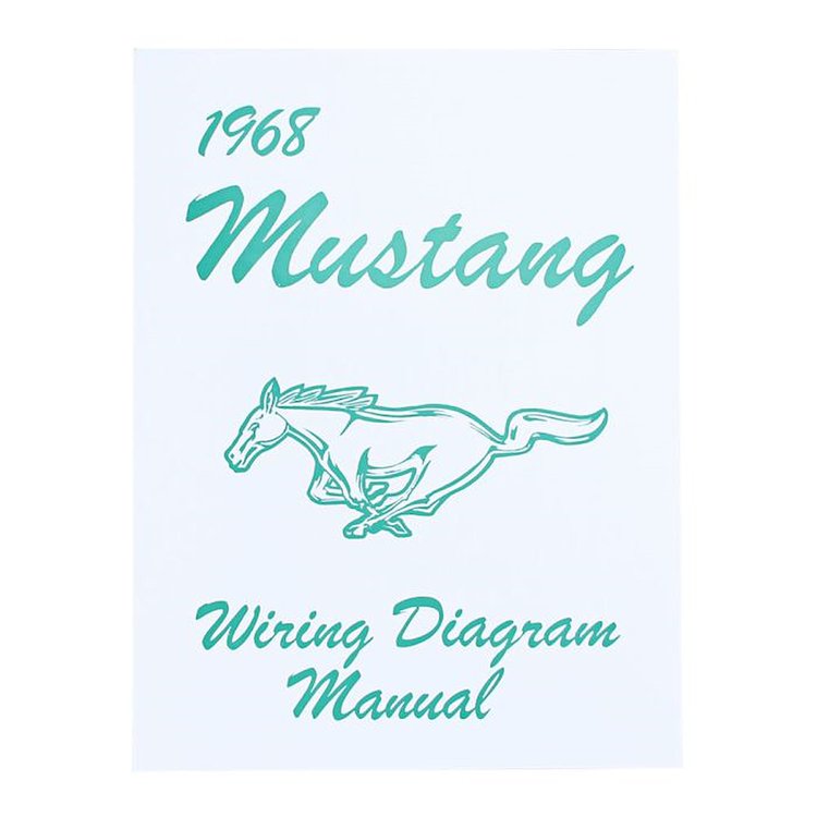 Wiring Diagram Manual for 1968 Ford Mustang