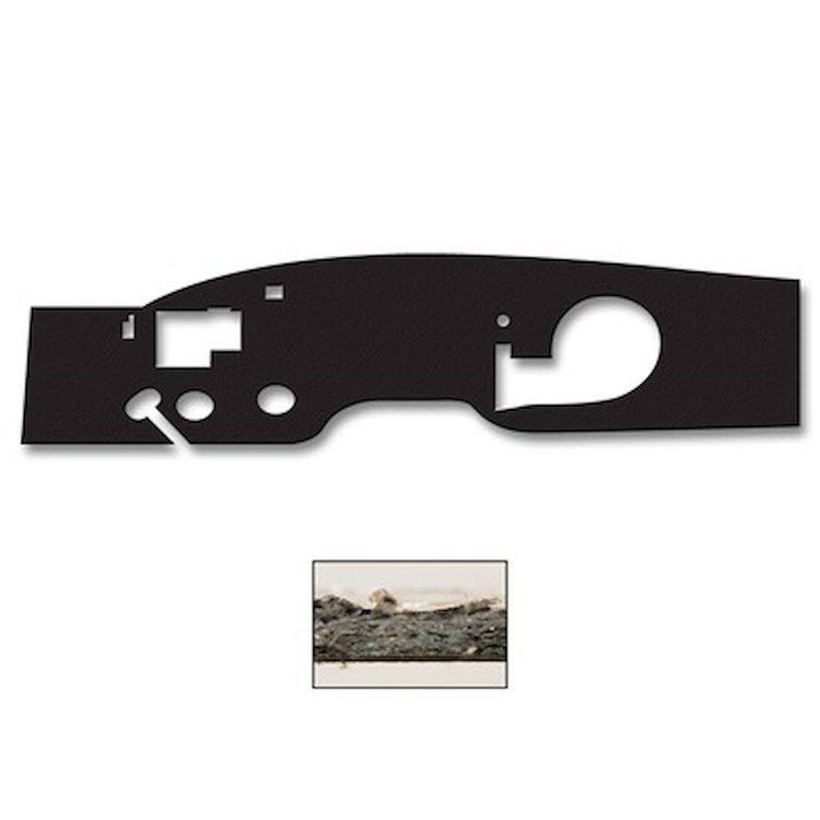 MUST-6466-C 64-66 Firewall Insulator Kit [Premium Molded Version]
