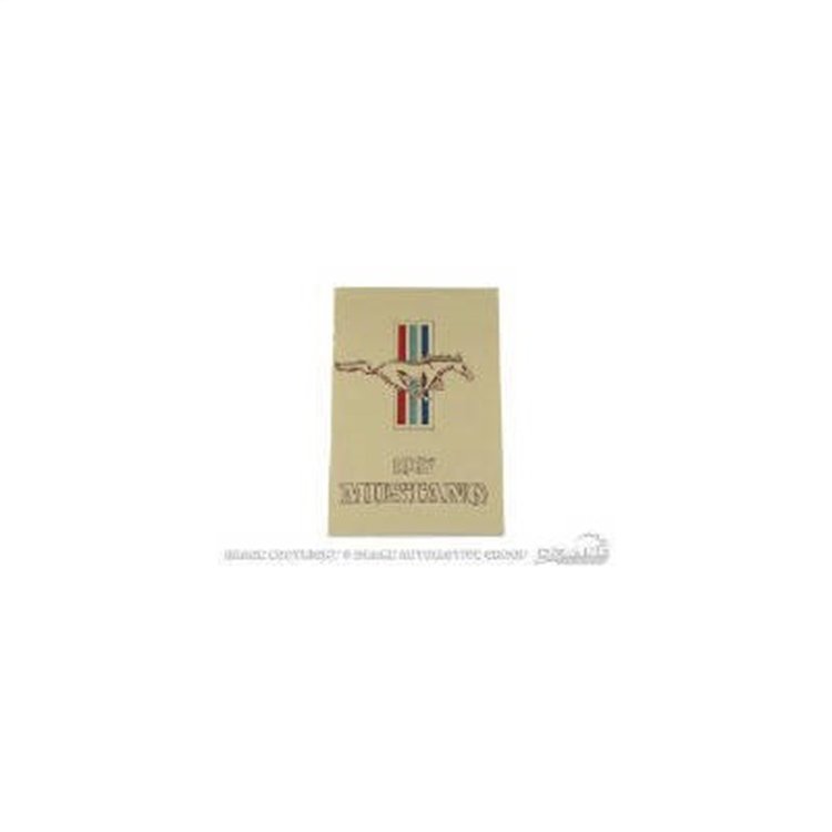 Owners Manual for 1967 Ford Mustang