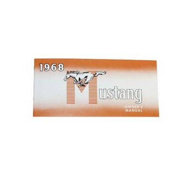 Owners Manual for 1968 Ford Mustang