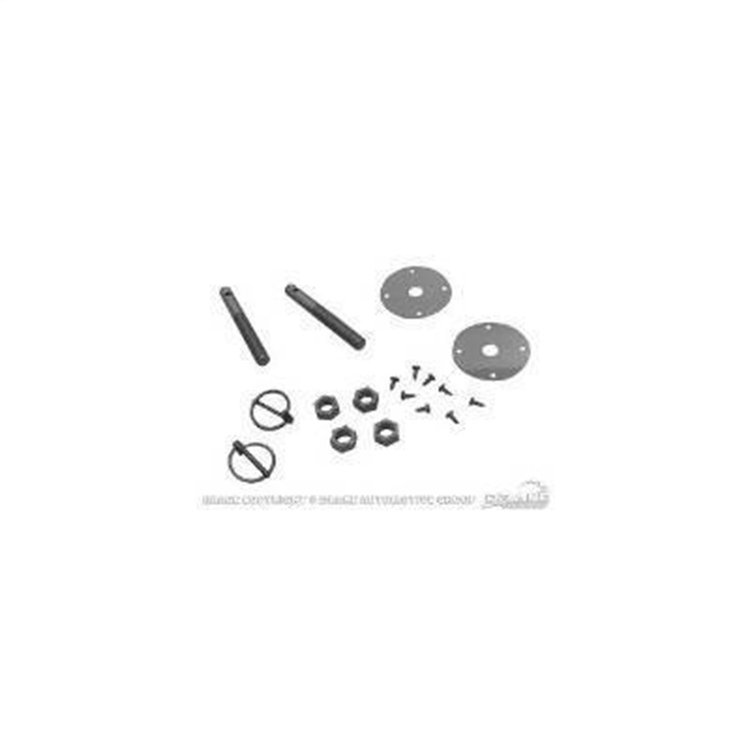 HOOD PIN KIT WITHOUT CABL