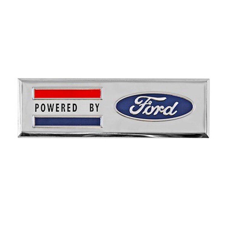 "Powered By Ford" Fender Emblem