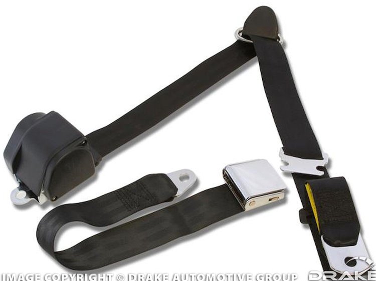 3 Point Seat Belts 1964-73 Ford Mustang