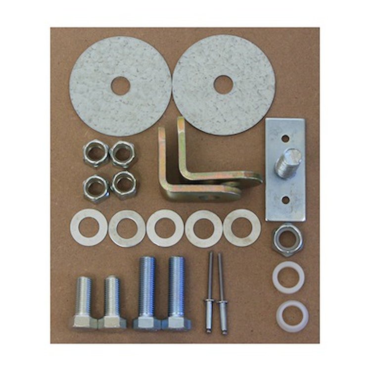 3 Point Seat Belt Hardware Kit 1964-73 Ford Mustang