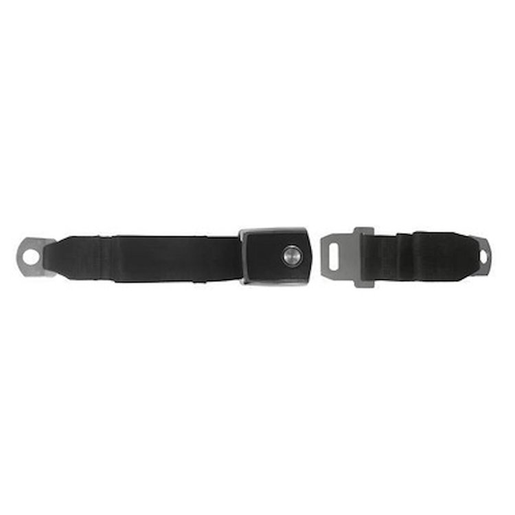 SB-BK-68-C 68-70 Concours Deluxe Black Seat Belt