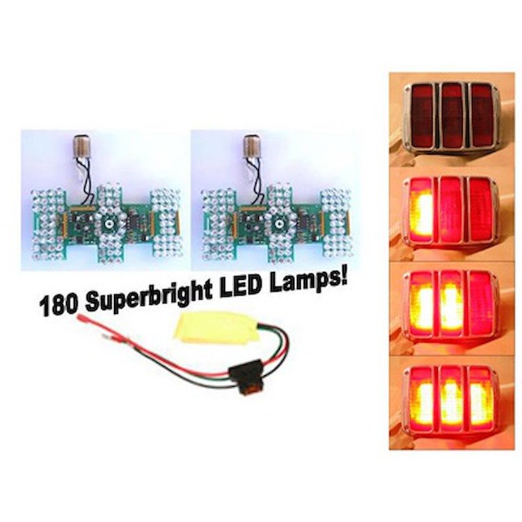 LED Sequential Tail Light Kit 1964-1966 Ford Mustang