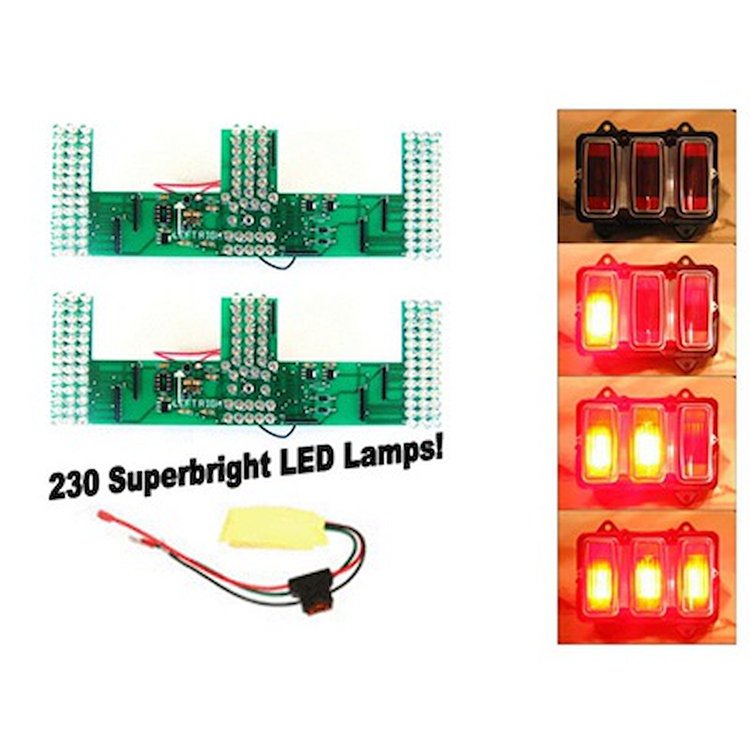 LED Sequential Tail Light Kit 1969 Ford Mustang