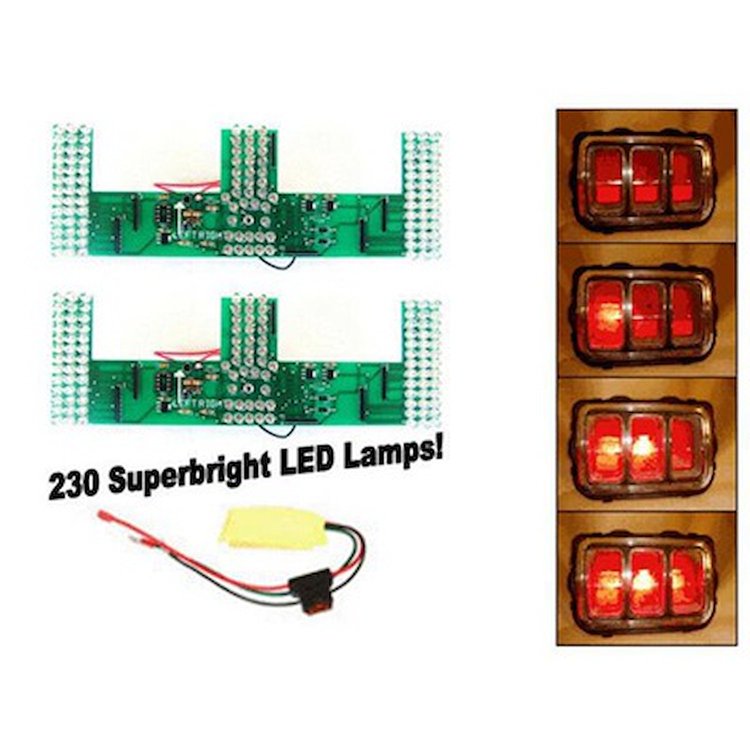 SD-6010-UB Led Sequential Tail Light Kit, Super Bright