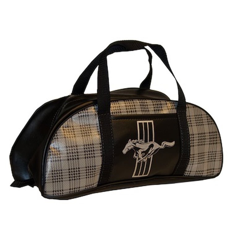 TB-FM-S-PLD 1964-73 Mustang Tote Bag (Small, Plaid)