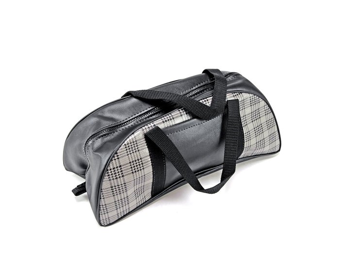 TOTE BAG PLAID NO EMBLEM