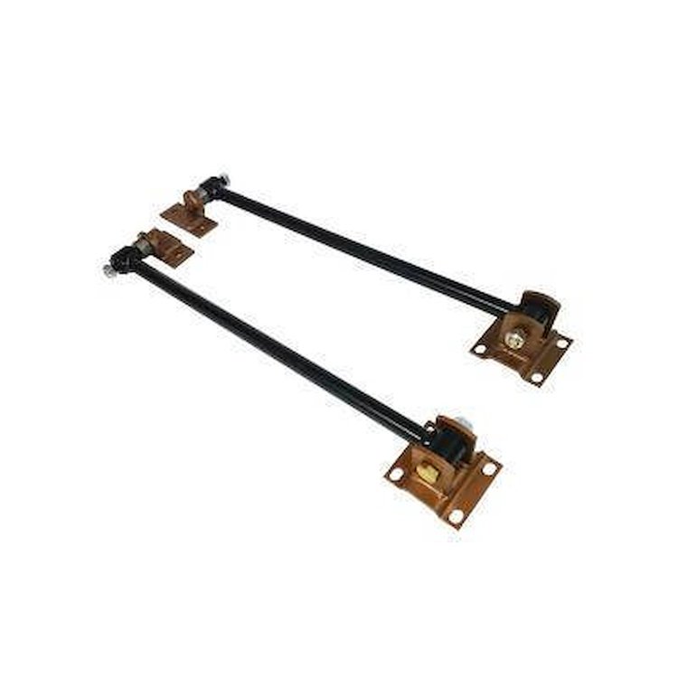 TM-1069-C Concours Reproduction Under-Ride Traction Bars for 67-70 Mustang