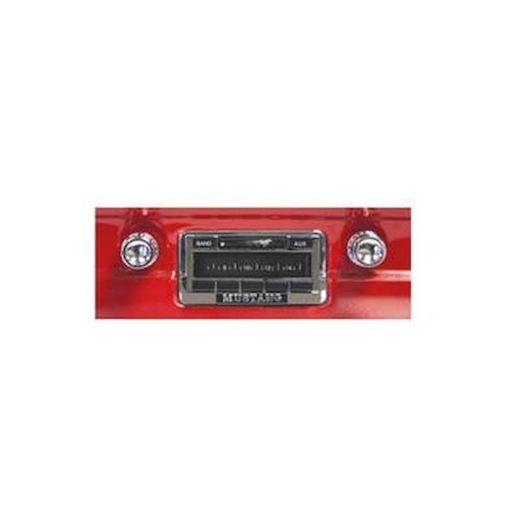 AM/FM Stereo Radio for 1967-1973 Ford Mustang w/ USB & Aux Input [300 Watt]